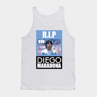 rip diego maradona 10 Tank Top